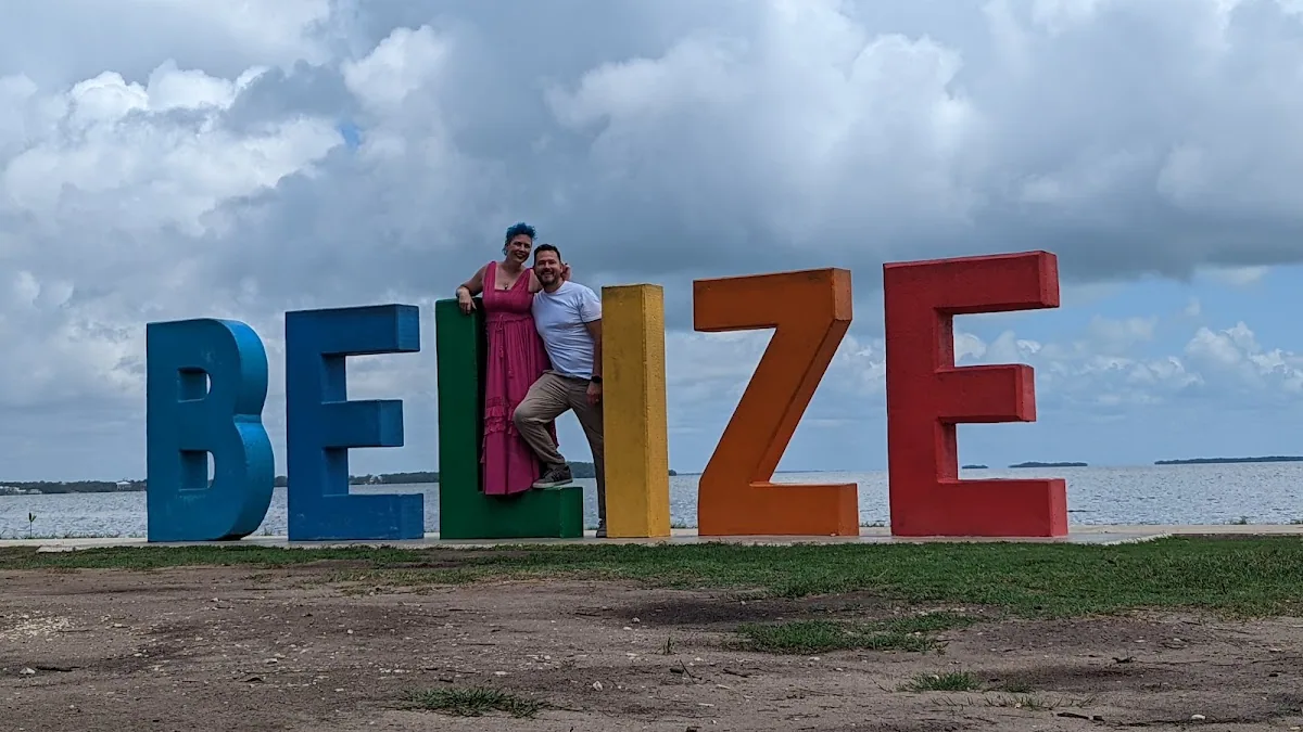 The Belize Sign Monument