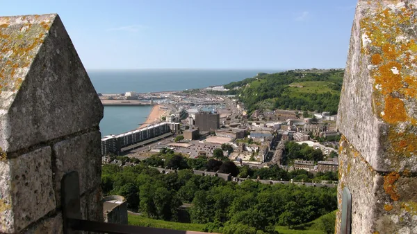 Dover cruise port
