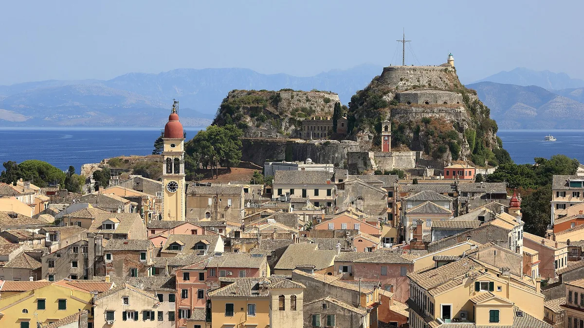 Corfu, Greece — cruise port