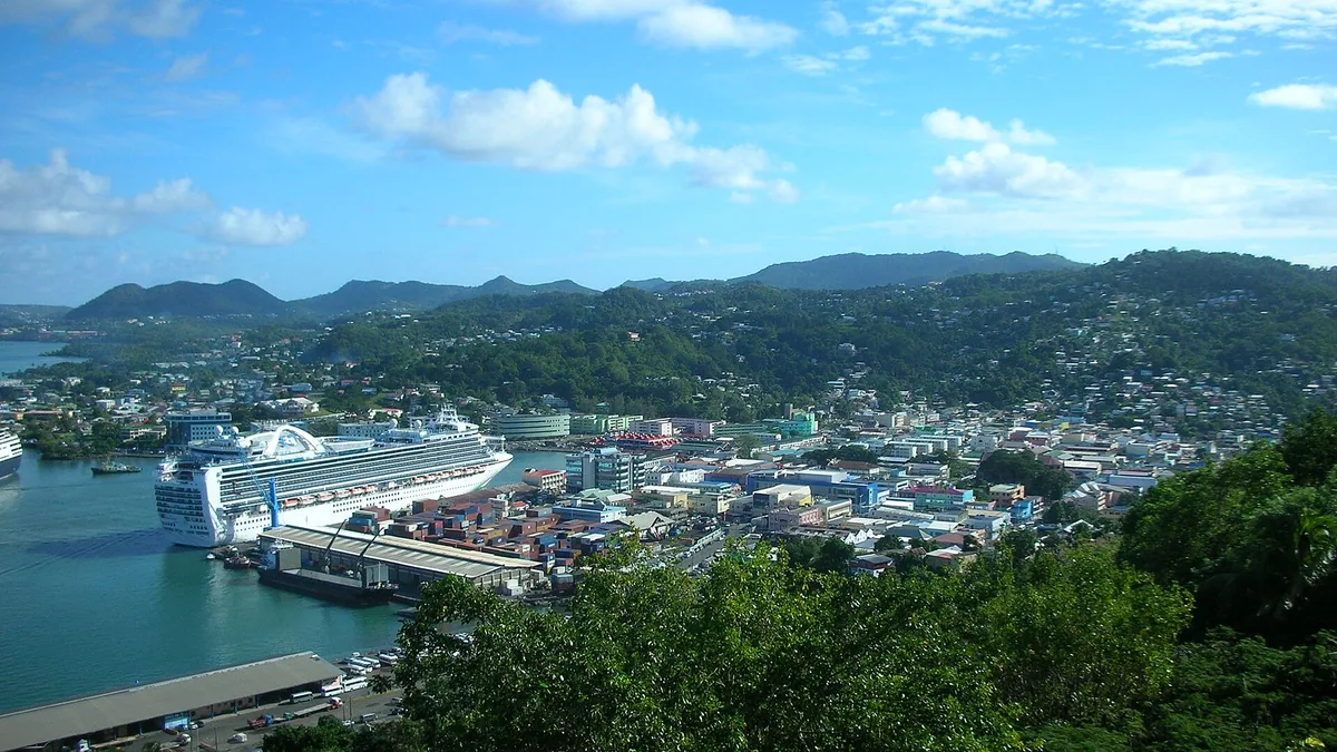 Castries, Saint Lucia — cruise port