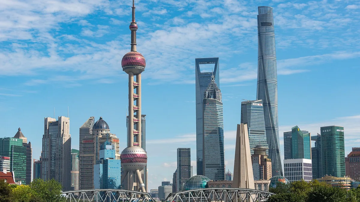 Shanghai, China — cruise port