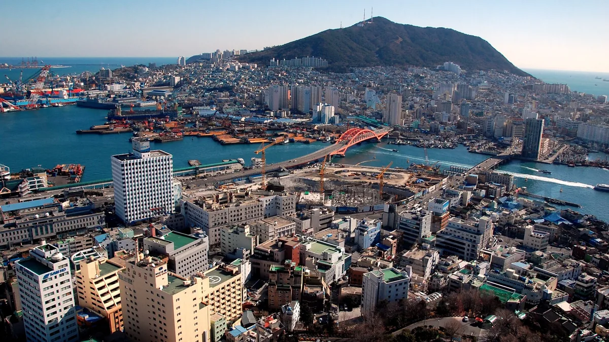 Busan, South Korea — cruise port