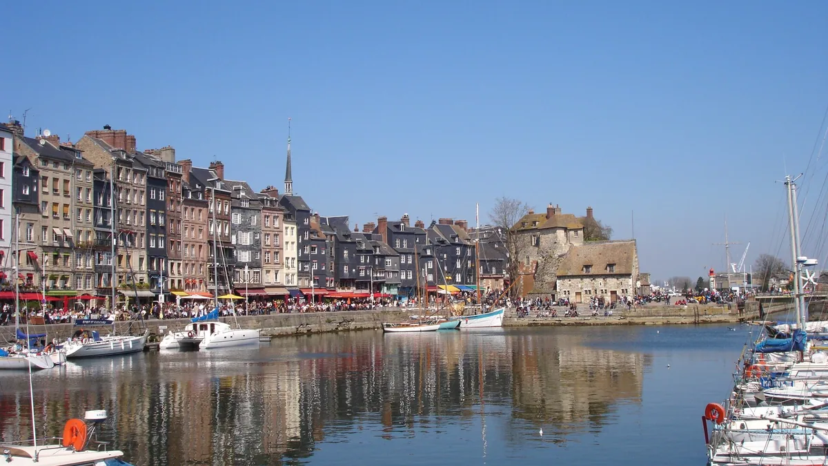 Honfleur, France — cruise port