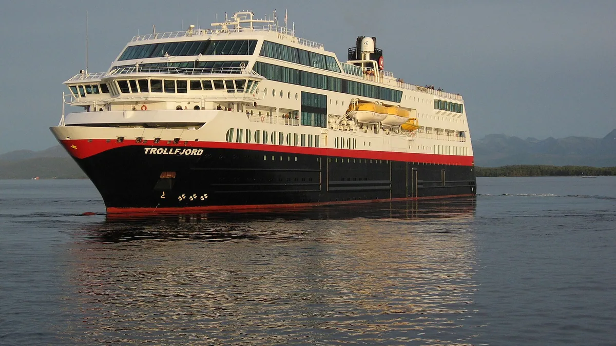 Trollfjord cruise ship