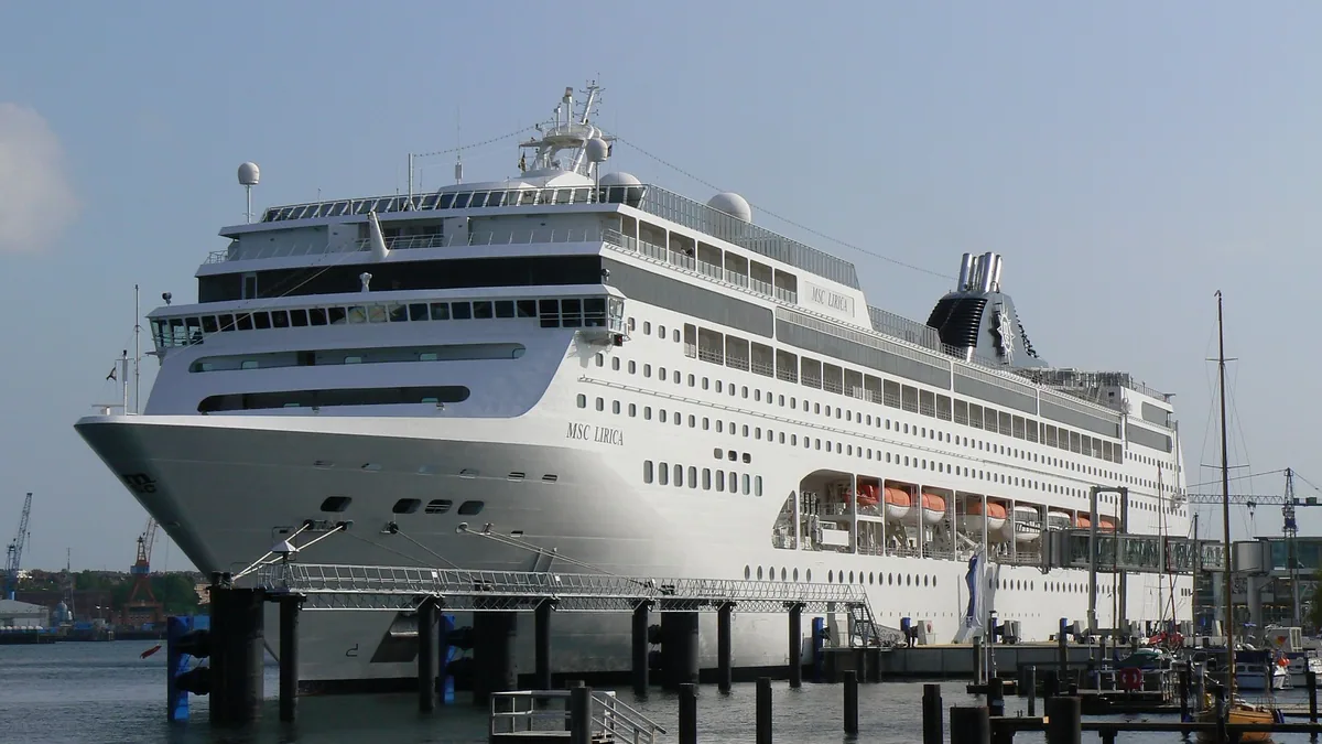 MSC Lirica cruise ship