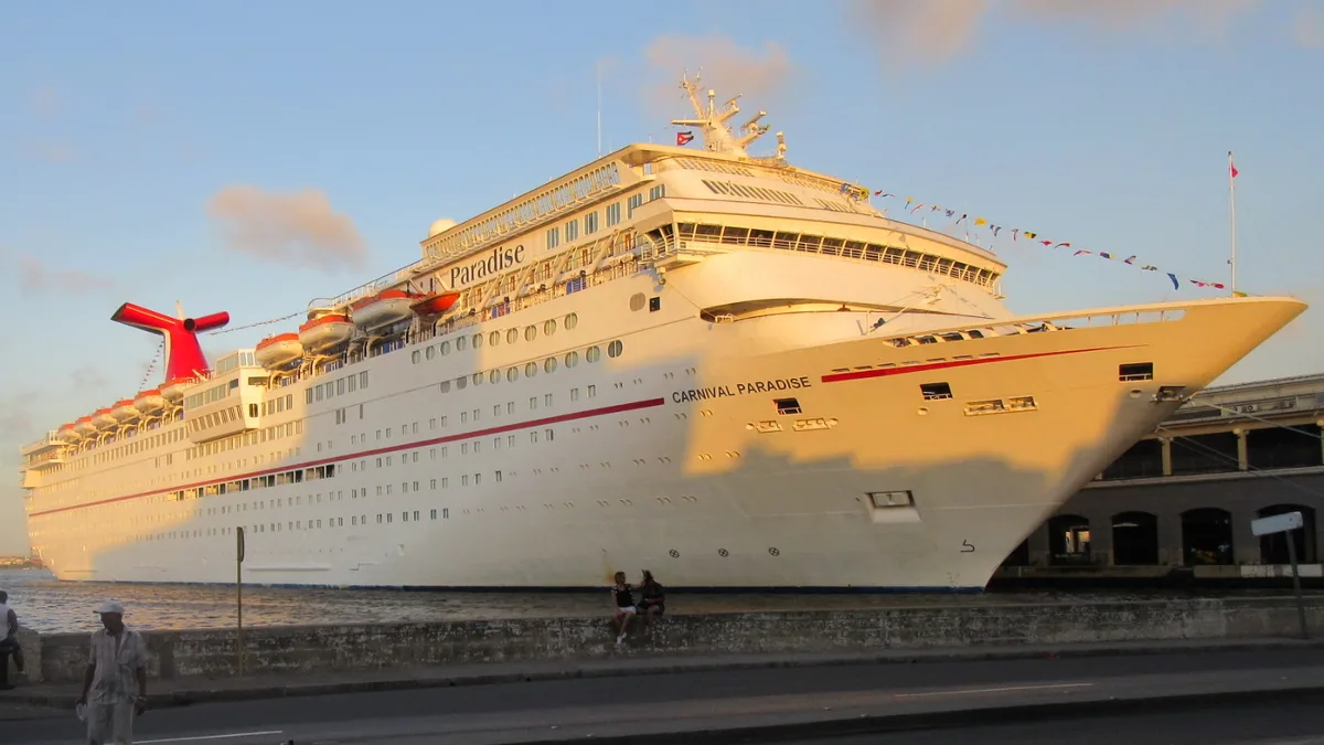 Carnival Paradise cruise ship