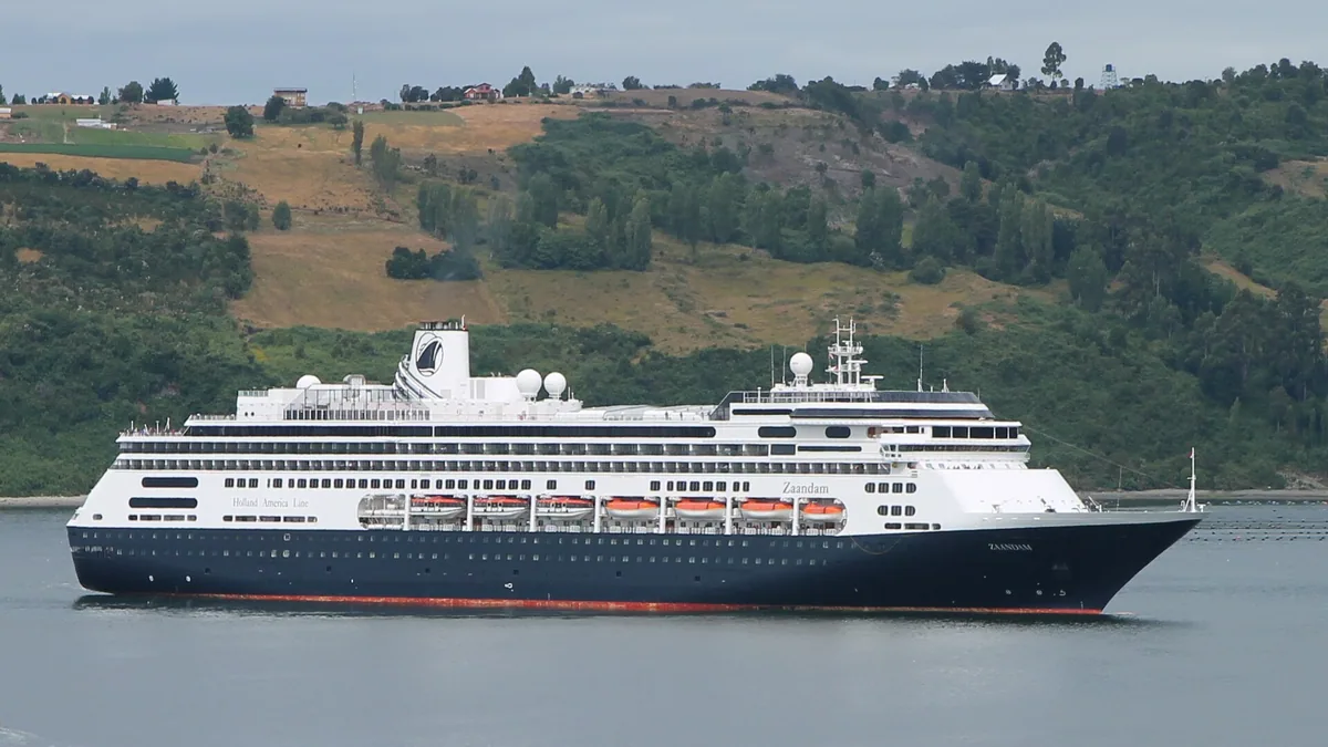 Zaandam cruise ship