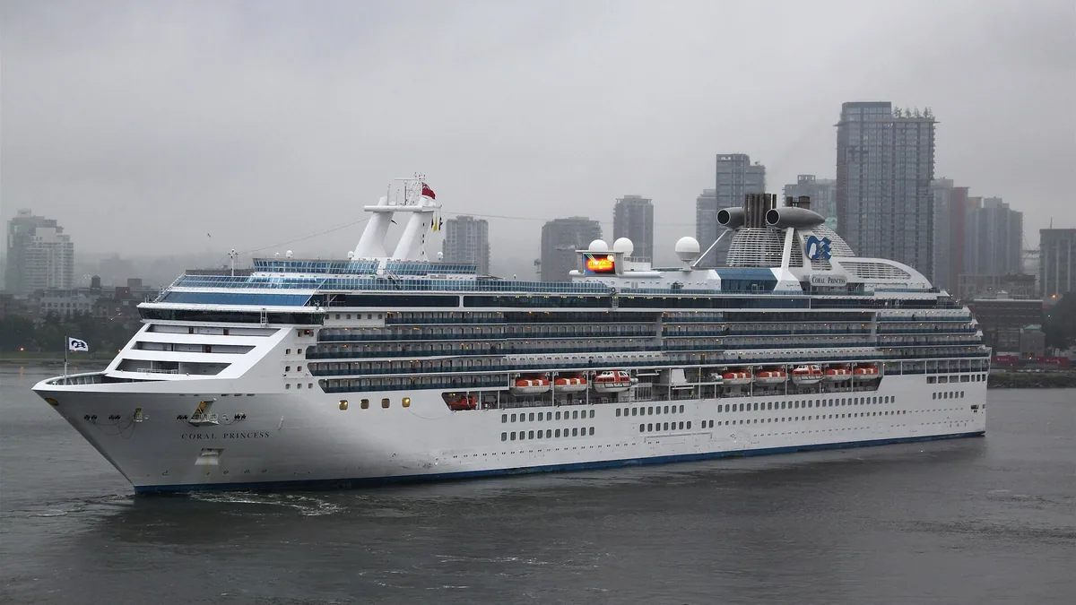 Coral Princess cruise ship