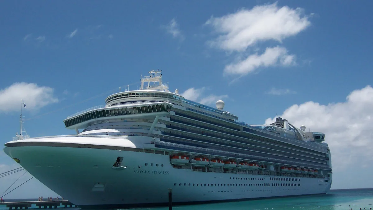Crown Princess cruise ship