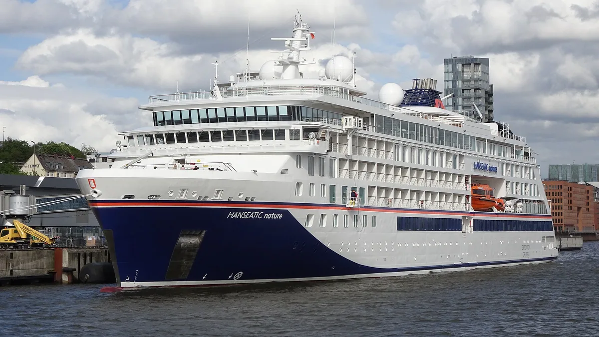 Hanseatic nature cruise ship