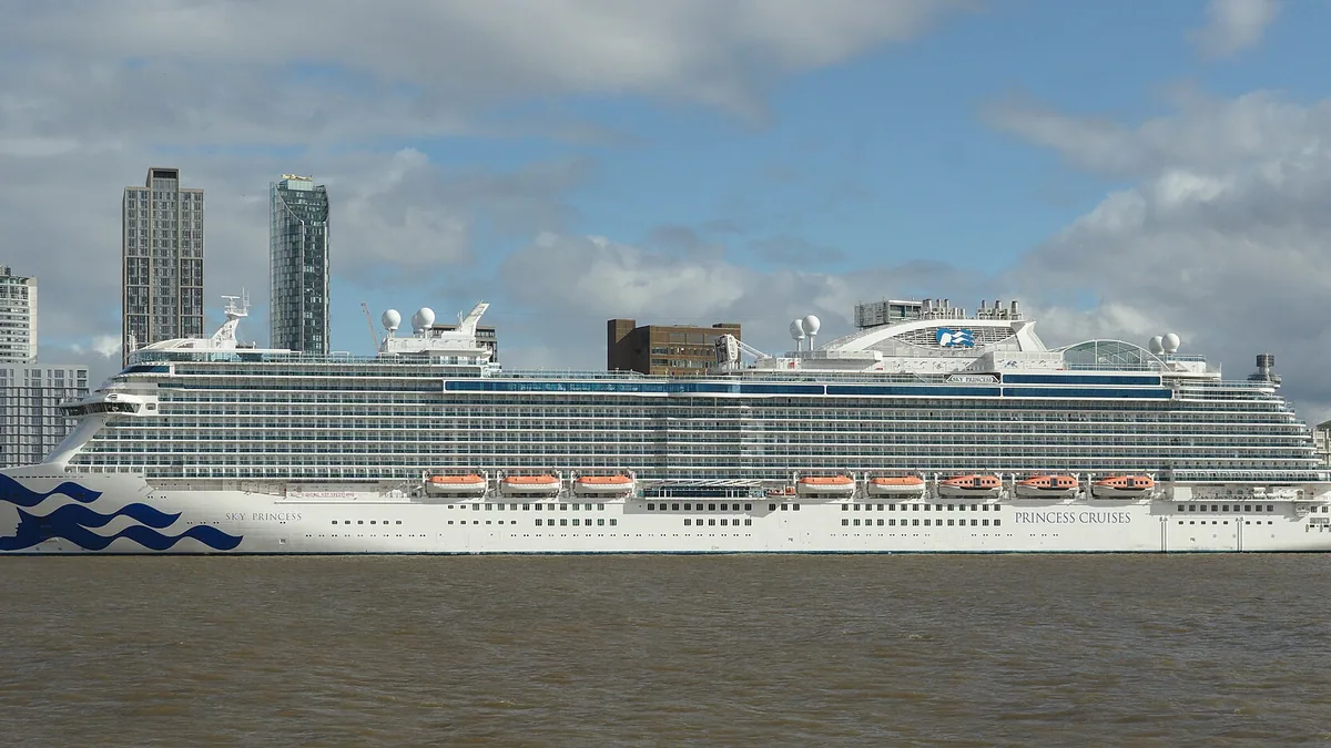 Sky Princess cruise ship