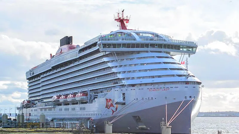 Scarlet Lady cruise ship