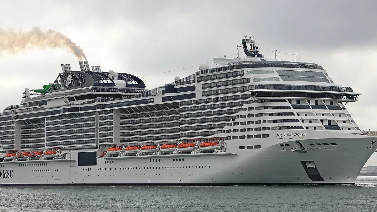 MSC Grandiosa cruise ship