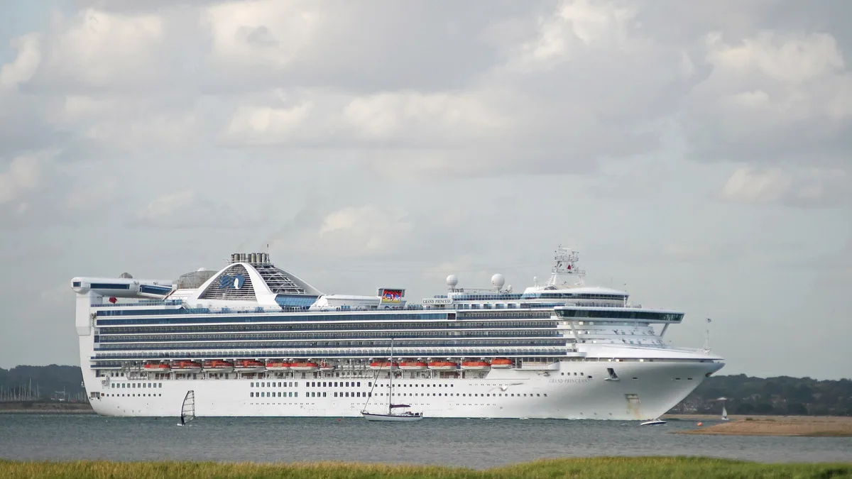 Grand Princess cruise ship