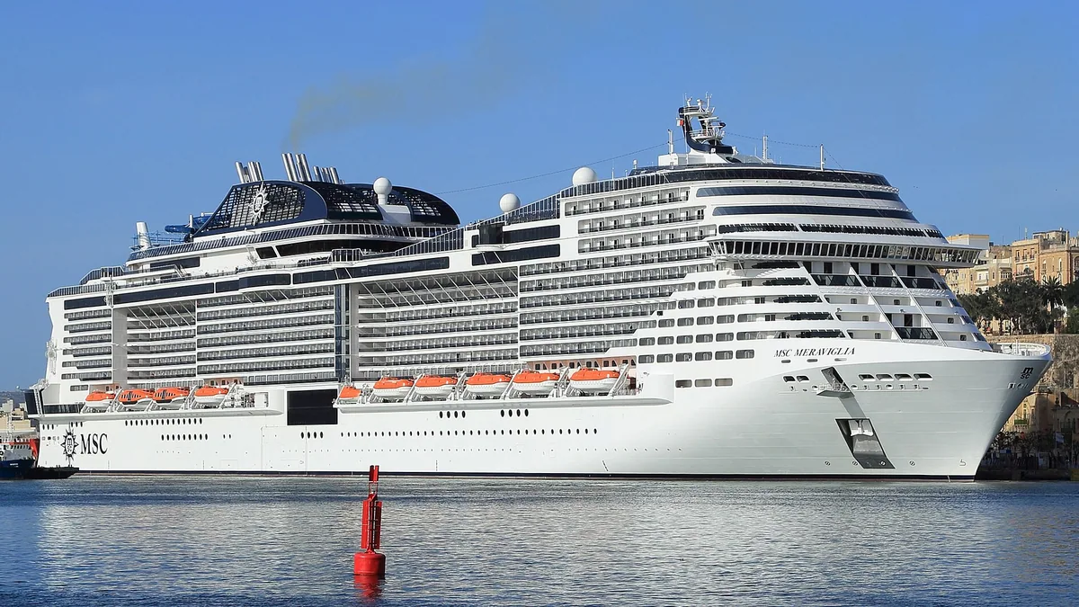 MSC Meraviglia cruise ship