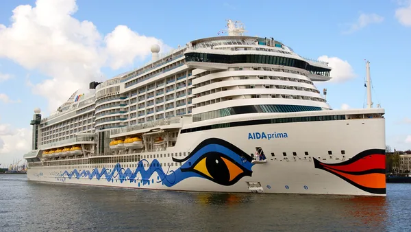 Aidaprima cruise ship
