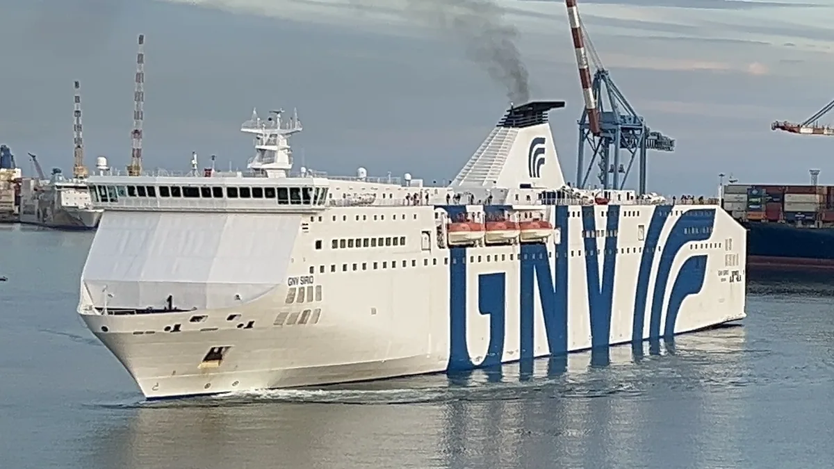 GNV Sirio cruise ship